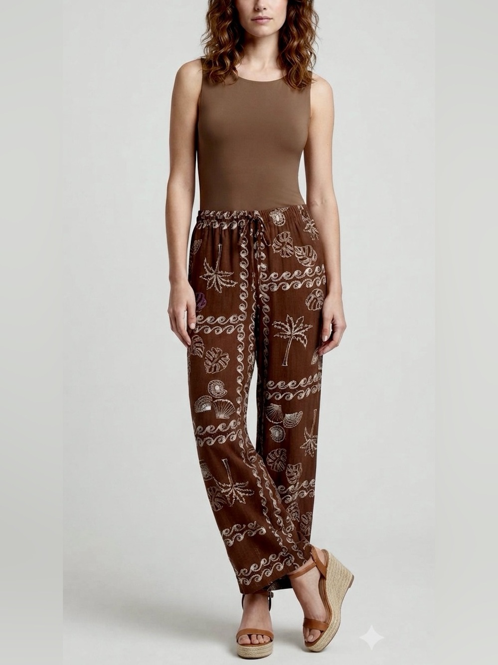 NWT Label of Love Linen Blend Pants Size S